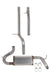 Hooker 70505401-RHKR Blackheart Cat-Back Exhaust System - Truck Part Superstore