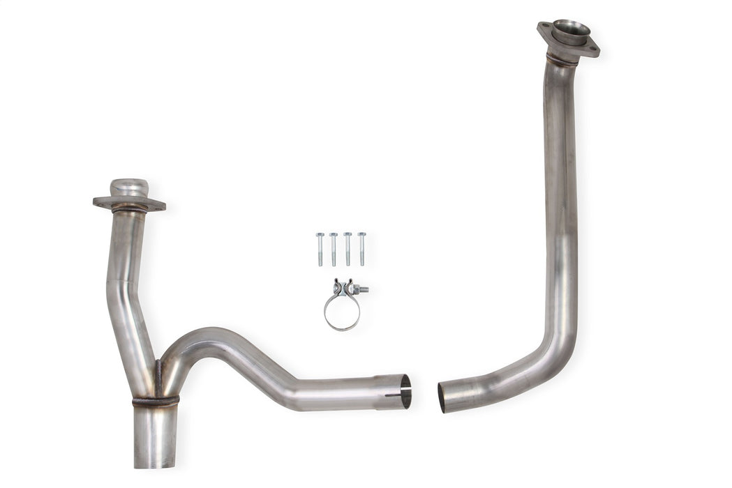 Hooker 70505403-RHKR Blackheart Y-Pipe; Relocation Kit To Accommodate Lift Kits; Stainless Steel; - Truck Part Superstore