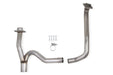 Hooker 70505403-RHKR Blackheart Y-Pipe; Relocation Kit To Accommodate Lift Kits; Stainless Steel; - Truck Part Superstore