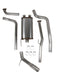 Hooker 70506401-RHKR Blackheart Cat-Back Exhaust System - Truck Part Superstore