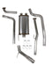 Hooker 70506401-RHKR Blackheart Cat-Back Exhaust System - Truck Part Superstore