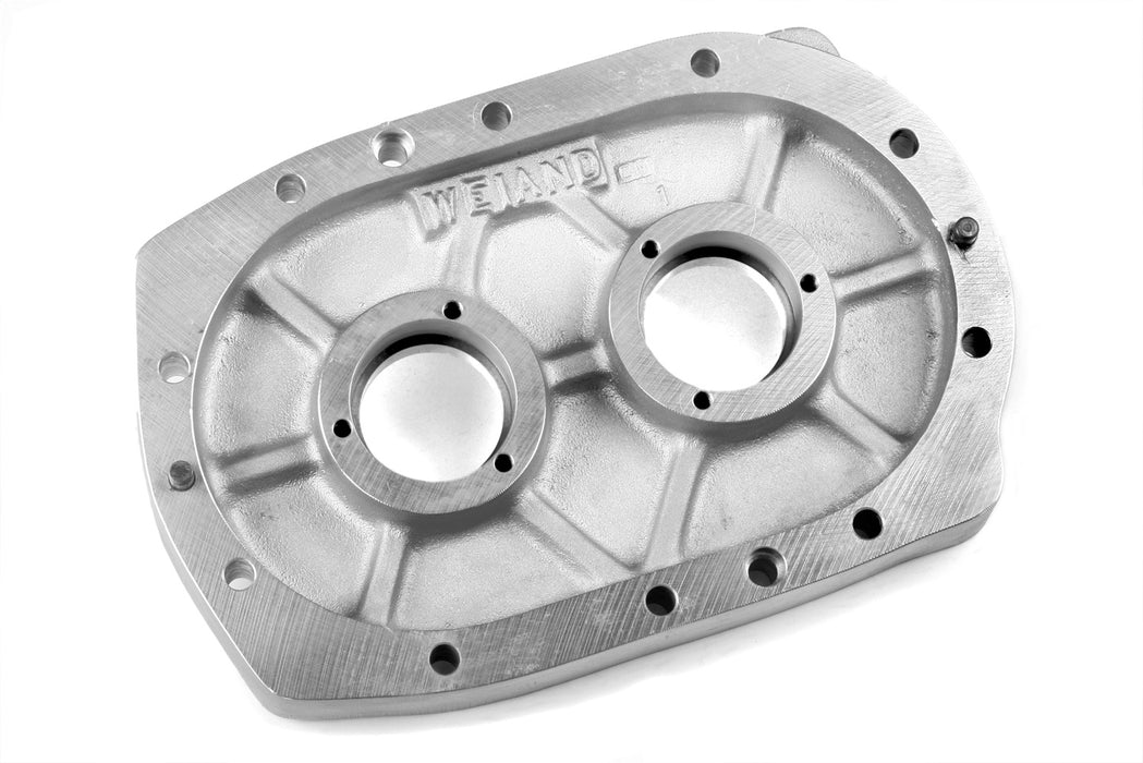Weiand 7051WIN SuperCharger Bearing Plate; Front; Fits 6-71 and 8-71; Satin Finish; - Truck Part Superstore