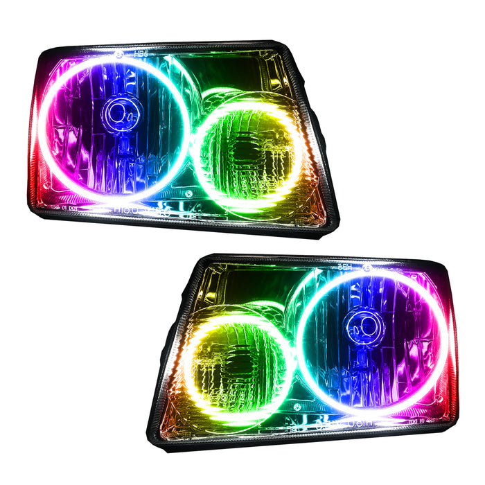 Oracle Lighting 7052-504 SMD Pre-Assembled Headlights, ColorSHIFT - Simple - Truck Part Superstore