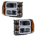 Oracle Lighting 7054-001 SMD Pre-Assembled Headlights, Square Ring Design, White - Truck Part Superstore