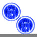 Oracle Lighting 7057-002 SMD Fog Lights, Blue - Truck Part Superstore