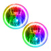 Oracle Lighting 7057-333 SMD Fog Lights, ColorSHIFT - Truck Part Superstore