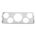 AutoMeter 7057-AW DIRECT FIT DASH KIT; CHEVY TRUCK 40-46; MPH/FUEL/OILP/WTMP/BAT; AW - Truck Part Superstore