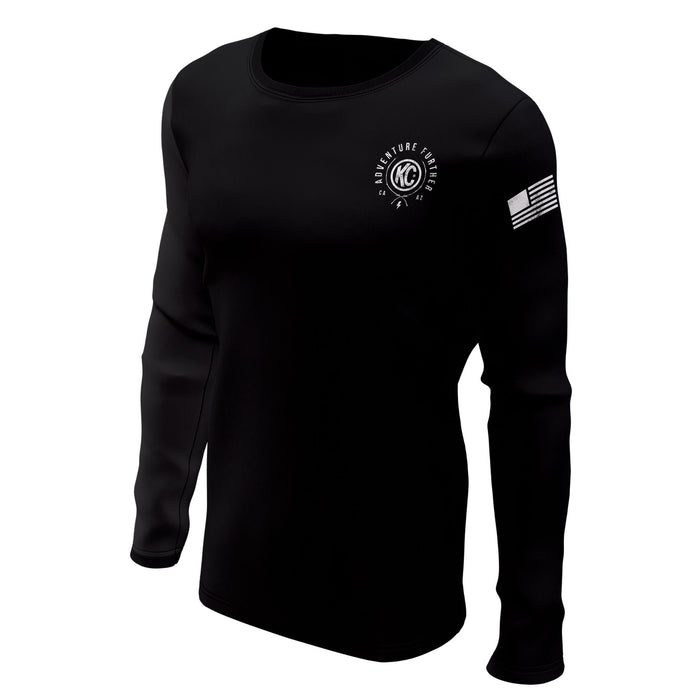 KC HiLiTES 70592 KC T-Shirt Long Sleeve Trailblazer Defy Limits Camping Graphic Black Large - Truck Part Superstore