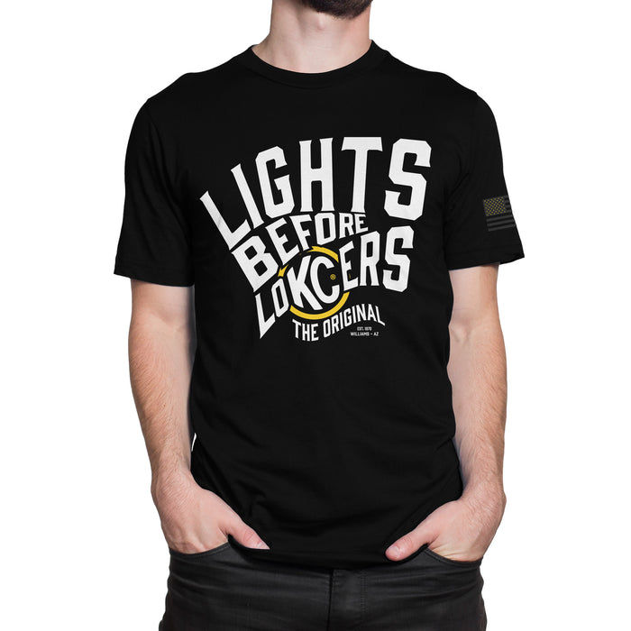 KC HiLiTES 70602 KC Lights Lockers Tee Shirt - Black - Large - Truck Part Superstore