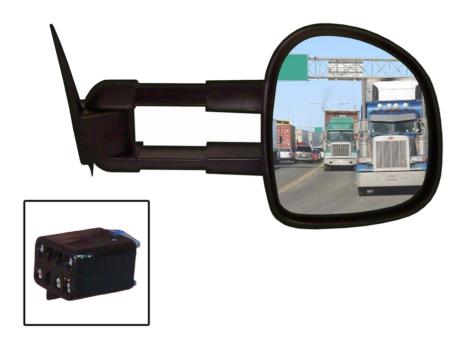 Cipa USA 70610 Extendable Replacement Mirror - Truck Part Superstore