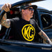 KC HiLiTES 70615 KC Classic Yellow Logo Tee Shirt - Black - X-Large - Truck Part Superstore