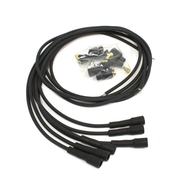 Pertronix 706180 Wires, 6 cyl British Univ 7MM 180 Deg black - Truck Part Superstore