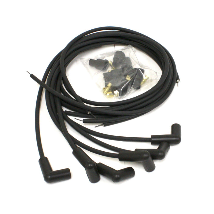 Pertronix 706190 PerTronix 708101 Flame-Thrower Spark Plug Wires 8 cyl GM Custom Fit Black. - Truck Part Superstore