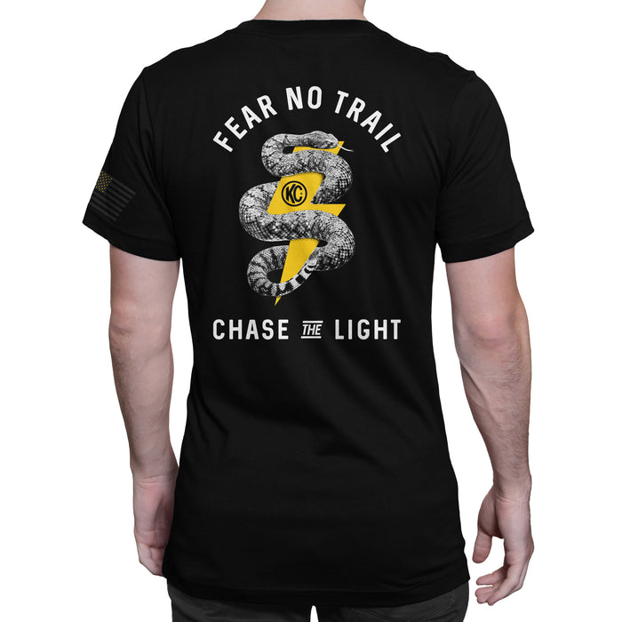 KC HiLiTES 70623 KC Fear No Trail Tee Shirt - Black - 3X-Large - Truck Part Superstore