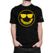 KC HiLiTES 70627 KC Smiley Tee Shirt - Black - X-Large - Truck Part Superstore