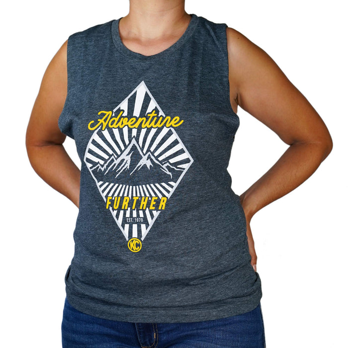 KC HiLiTES 70633 KC Women's Adventure Further Tank - Blue - Large - Truck Part Superstore