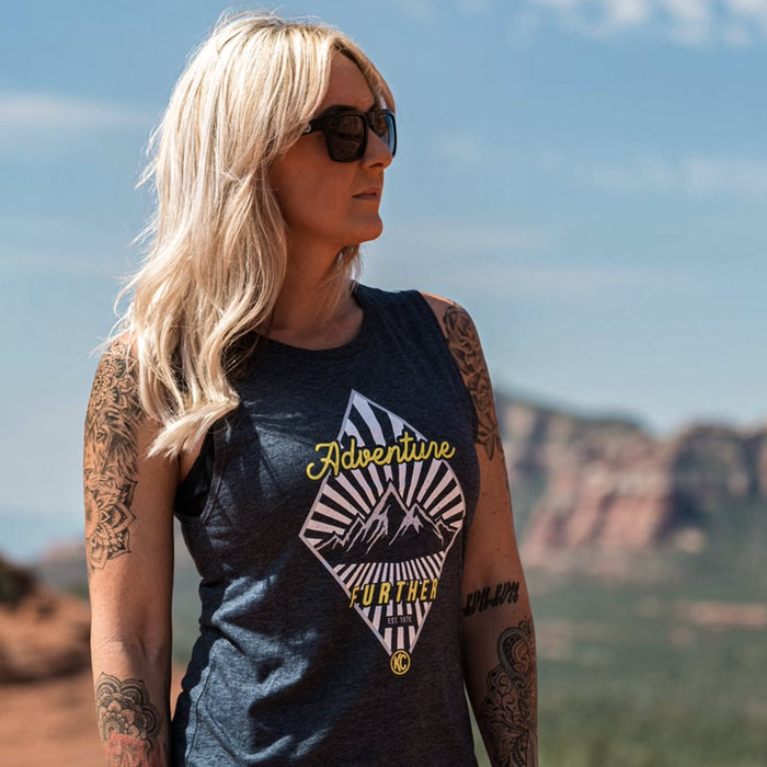 KC HiLiTES 70633 KC Women's Adventure Further Tank - Blue - Large - Truck Part Superstore