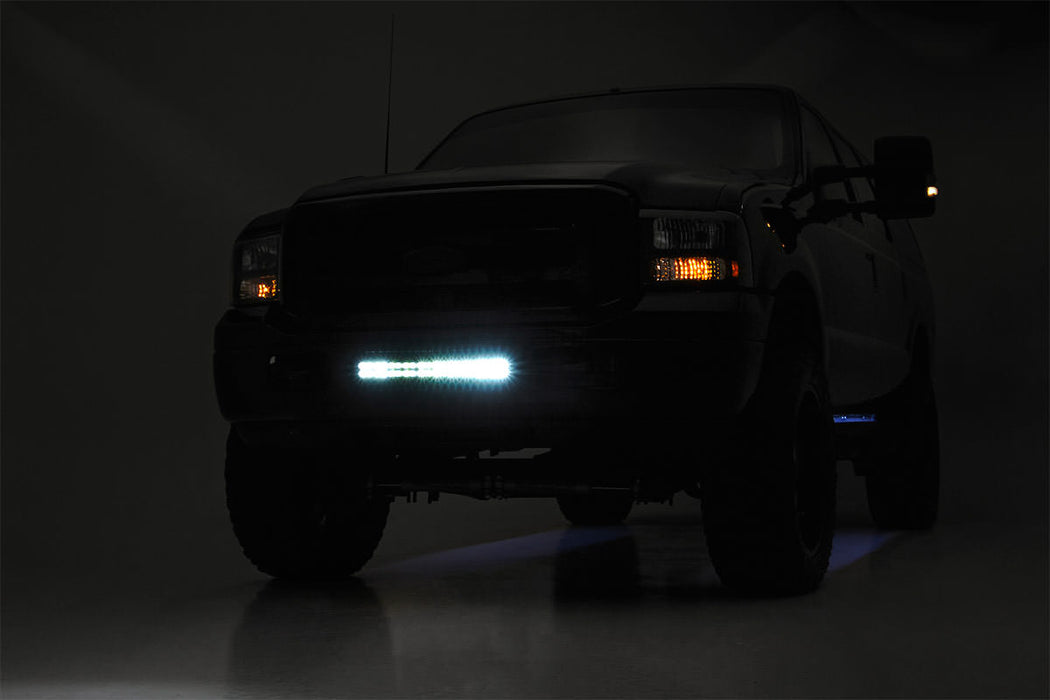 Rough Country 70665 Ford 20 Inch LED Bumper Kit Black Series 05-07 F-250/350 Rough Country - Truck Part Superstore