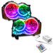 Oracle Lighting 7068-504 SMD Pre-Assembled Headlights, Non-HID, ColorSHIFT - Simple - Truck Part Superstore