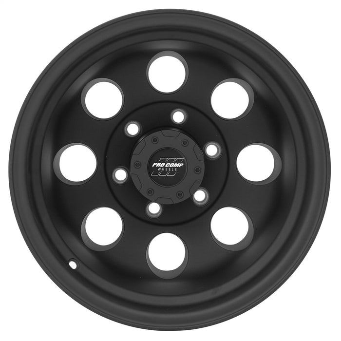 Pro Comp Alloy Wheels 7069-5183 Series 7069 15x10 with 6 on 5.5 Bolt Pattern Flat Black Machined Pro Comp Alloy Wheels - Truck Part Superstore