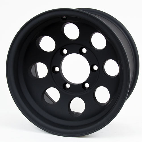 Pro Comp Alloy Wheels 7069-5183 Series 7069 15x10 with 6 on 5.5 Bolt Pattern Flat Black Machined Pro Comp Alloy Wheels - Truck Part Superstore