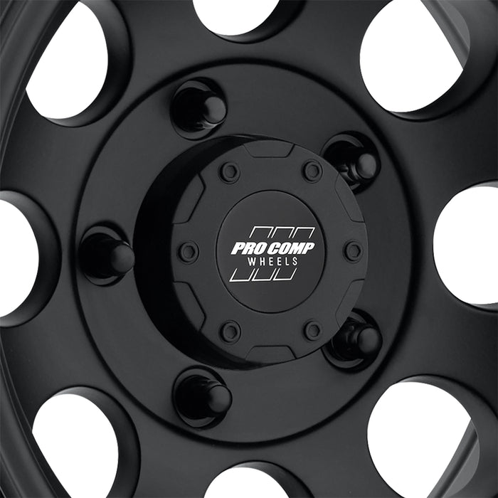 Pro Comp Alloy Wheels 7069-5865 Series 7069 15x8 with  5 on 4.5 Bolt Pattern Flat Black Pro Comp Alloy Wheels - Truck Part Superstore