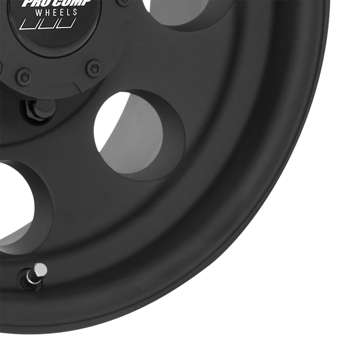 Pro Comp Alloy Wheels 7069-6882 Series 7069 16x8 with 8 on 6.5 Bolt Pattern Flat Black Machined Pro Comp Alloy Wheels - Truck Part Superstore