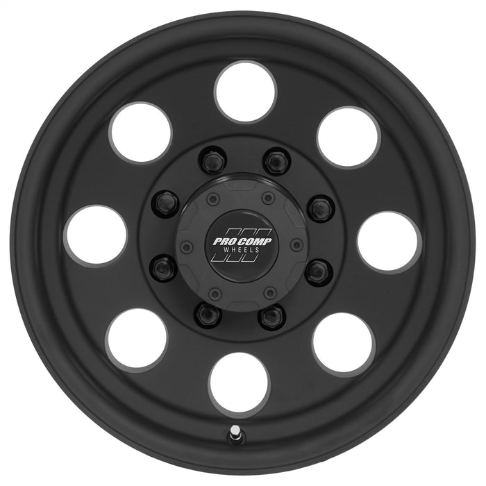 Pro Comp Alloy Wheels 7069-6882 Series 7069 16x8 with 8 on 6.5 Bolt Pattern Flat Black Machined Pro Comp Alloy Wheels - Truck Part Superstore