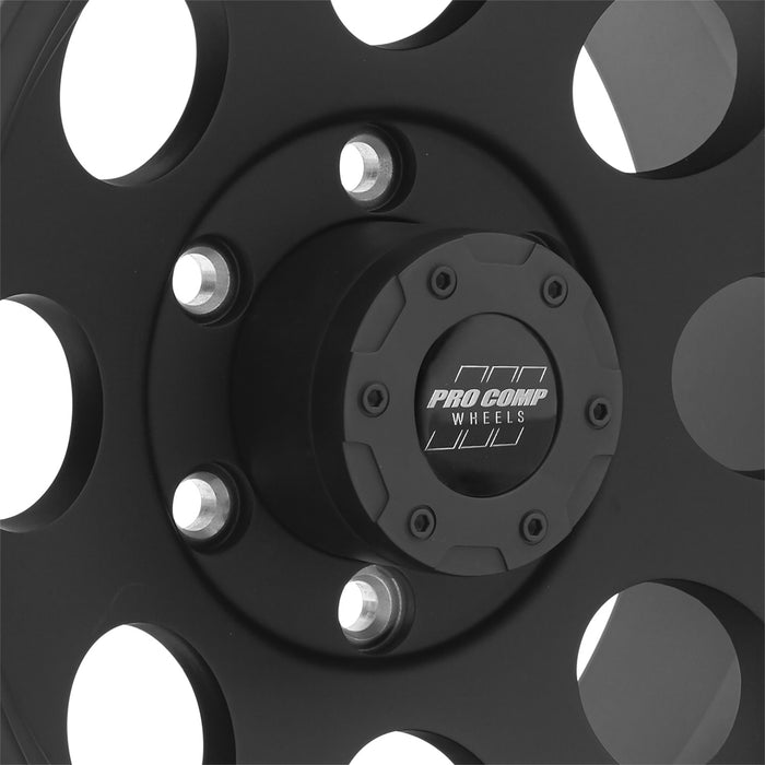 Pro Comp Alloy Wheels 7069-6883 Series 7069 16x8 with 6 on 5.5 Bolt Pattern Flat Black Machined Pro Comp Alloy Wheels - Truck Part Superstore