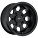 Pro Comp Alloy Wheels 7069-7973 Series 7069 17x9 with 5 on 5 Bolt Pattern Flat Black Pro Comp Alloy Wheels - Truck Part Superstore