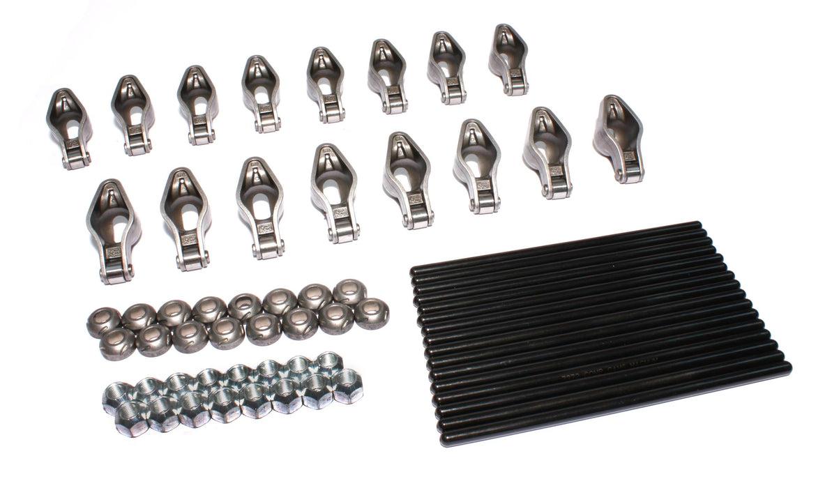 COMP Cams RPM1431-16 Magnum 1.6 Rocker Arm and Magnum Pushrod Kit for Ford 289-302 w/ Rail Rockers - Truck Part Superstore