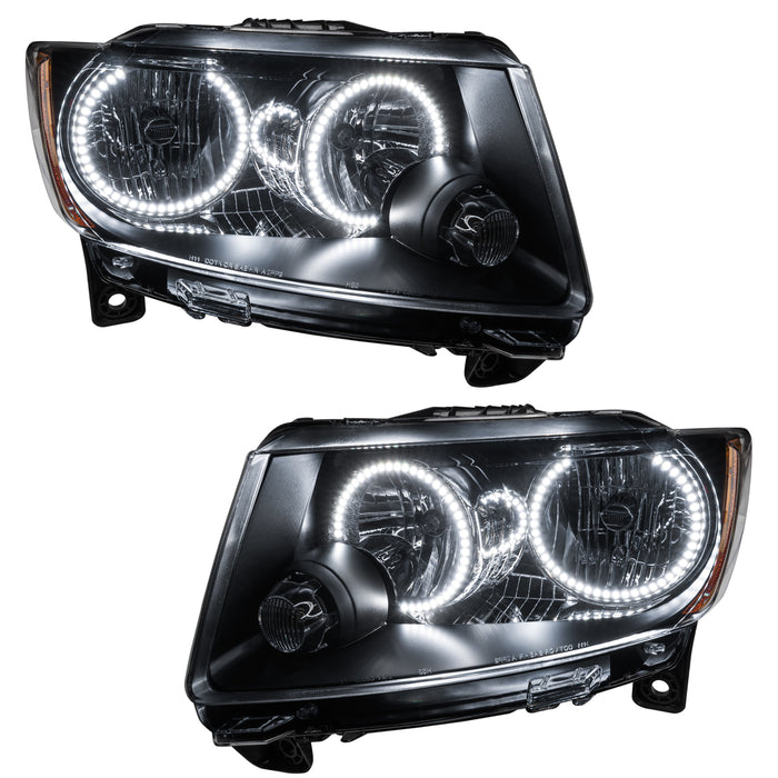 Oracle Lighting 7070-001 SMD Pre-Assembled Headlights, Non-HID, Chrome Bezel, White - Truck Part Superstore