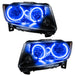 Oracle Lighting 7070-002 SMD Pre-Assembled Headlights, Non-HID, Chrome Bezel, Blue - Truck Part Superstore