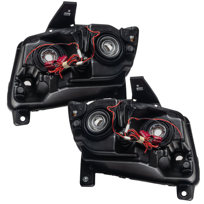 Oracle Lighting 7070-333 SMD Pre-Assembled Headlights, Non-HID, Chrome Bezel, ColorSHIFT 2.0 - Truck Part Superstore