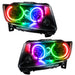 Oracle Lighting 7070-334 SMD Pre-Assembled Headlights, Non-HID, Chrome Bezel, ColorSHIFT - No Controller - Truck Part Superstore