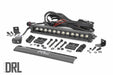 Rough Country 70712BLDRL 12 Inch CREE LED Light Bar Single Row Black Series w/Cool White DRL Rough Country - Truck Part Superstore