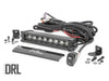 Rough Country 70718BLDRL 8 Inch CREE LED Light Bar Black Series w/Cool White DRL Rough Country - Truck Part Superstore