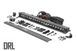 Rough Country 70720BLDRL 20 Inch CREE LED Light Bar Single Row Black Series w/Cool White DRL Rough Country - Truck Part Superstore