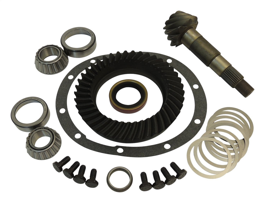 Crown Automotive Jeep Replacement 7072445X Ring And Pinion Set; Rear; 4.56 Ratio; Unpainted; For Use w/Dana 35; - Truck Part Superstore
