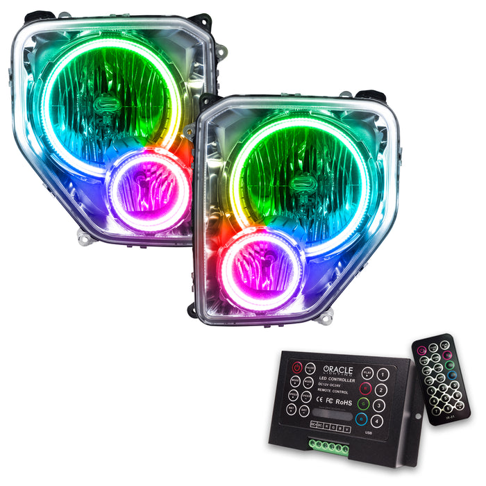 Oracle Lighting 7075-333 SMD Pre-Assembled Headlights, ColorSHIFT 2.0 - Truck Part Superstore