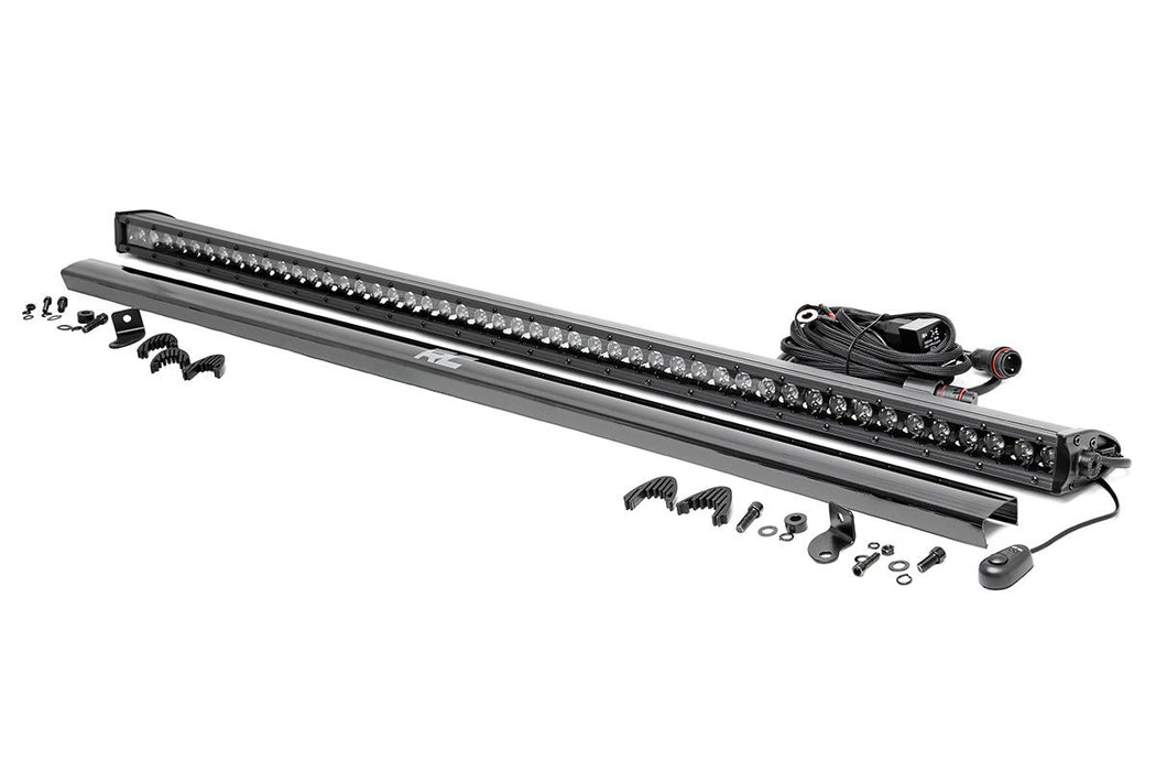 Rough Country 70750BL 50 Inch Straight CREE LED Light Bar Single Row Black Series Rough Country - Truck Part Superstore