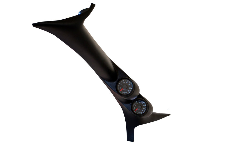 AutoMeter 7076 DIESEL GAUGE KIT; A-PILLAR; FORD 99-07; BOOST/EGT; 35PSI/1600deg.F; FACT. MATCH - Truck Part Superstore