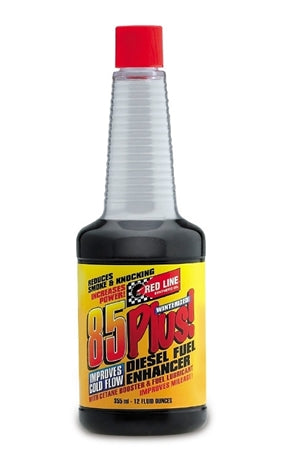 Red Line Oil 70802 85 Plus Diesel Fuel Additives 12oz Red Line Oil - Truck Part Superstore