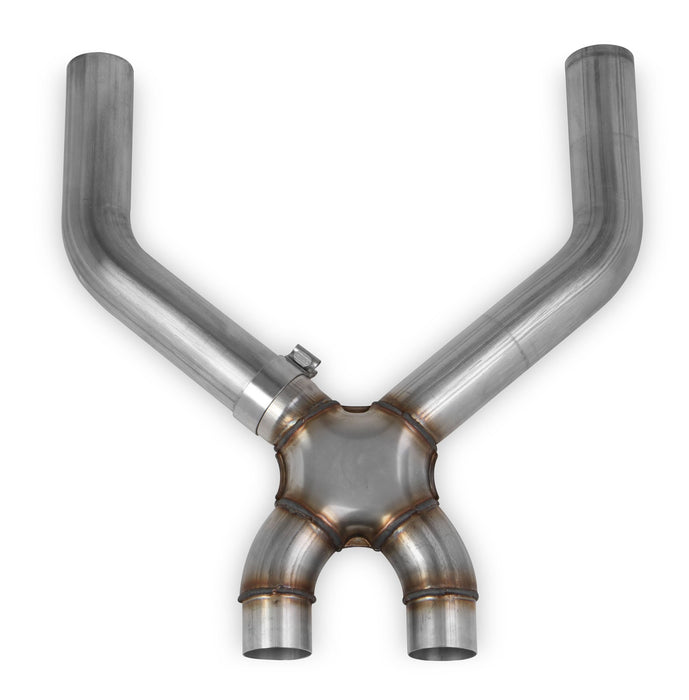 Hooker 70803302-RHKR Blackheart X-Pipe; 3 in.; For Use w/Long Tube Headers; 304 Stainless Steel; - Truck Part Superstore