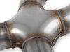 Hooker 70803302-RHKR Blackheart X-Pipe; 3 in.; For Use w/Long Tube Headers; 304 Stainless Steel; - Truck Part Superstore