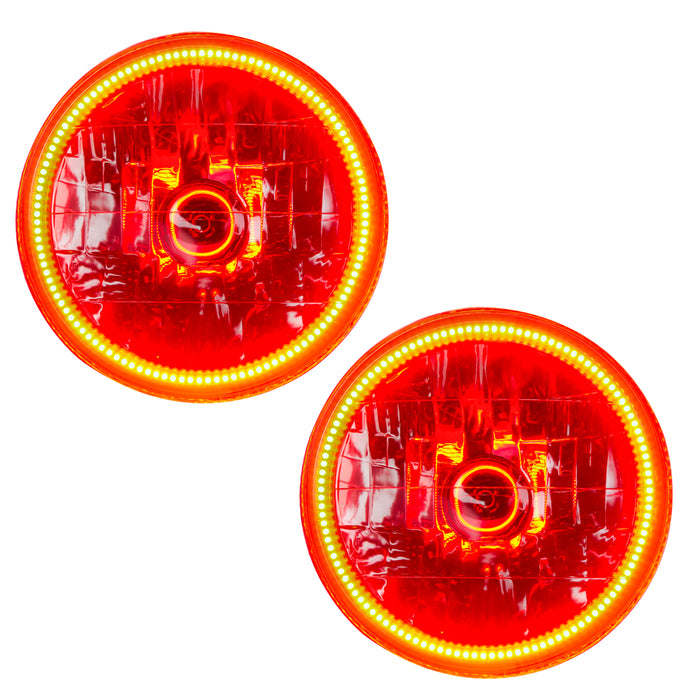 Oracle Lighting 7081-005 SMD Pre-Assembled Headlights, Amber - Truck Part Superstore