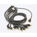 Pertronix 708104 PerTronix 708105 Flame-Thrower Spark Plug Wires 8 cyl Custom Fit Black. - Truck Part Superstore