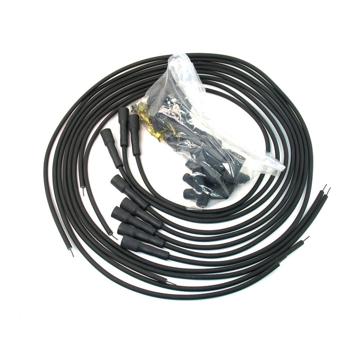 Pertronix 708180 PerTronix 708190 Flame-Thrower Spark Plug Wires 8 cyl Universal 90 Degree Black. - Truck Part Superstore
