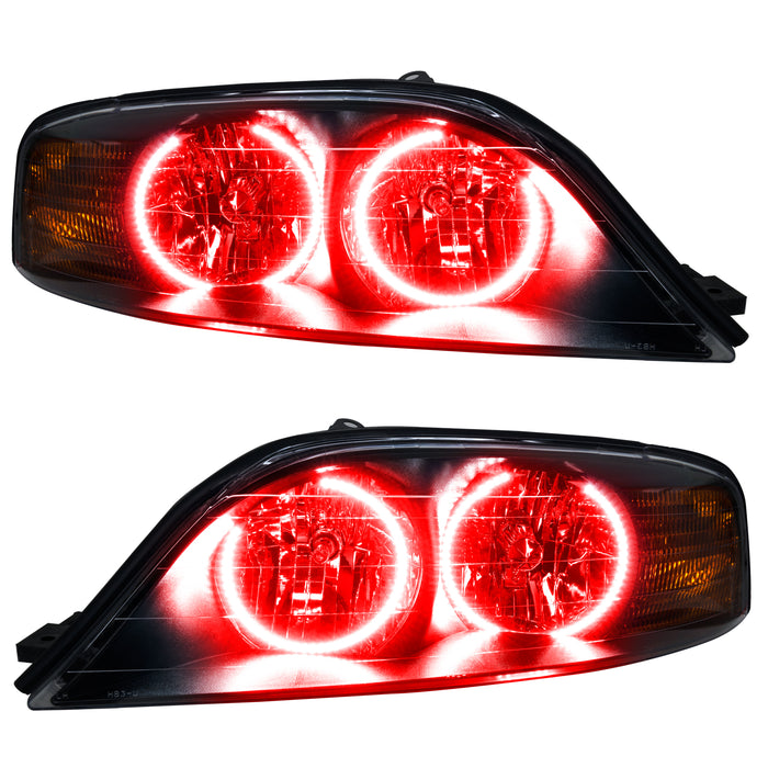 Oracle Lighting 7082-003 SMD Pre-Assembled Headlights, Red - Truck Part Superstore