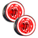 Oracle Lighting 7084-003 SMD Fog Lights, Red - Truck Part Superstore